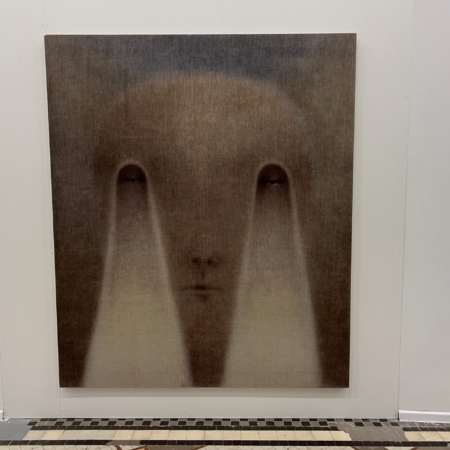 wystawa, zdjęcie z wystawy, sztuka, szary, dzieło, wystawa w Warszawie