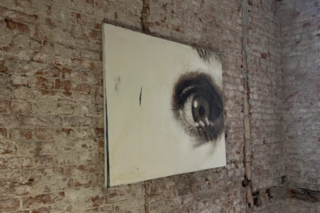 wystawa, zdjęcie z wystawy, sztuka, szary, dzieło, wystawa w Warszawie